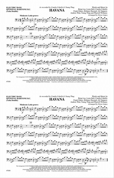 Havana: Electric Bass