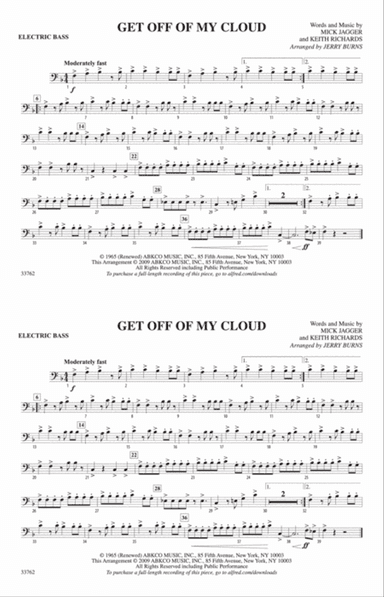 Get Off of My Cloud: Electric Bass