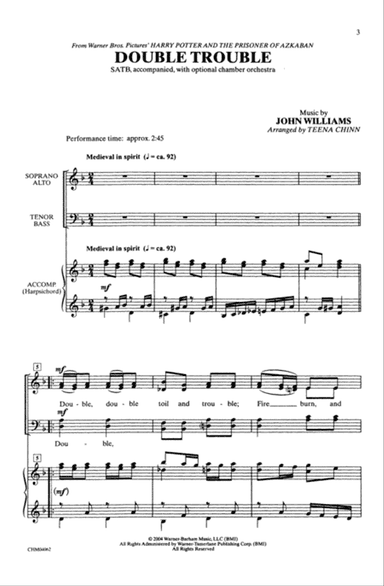 Double Trouble (from Harry Potter and the Prisoner of Azkaban)