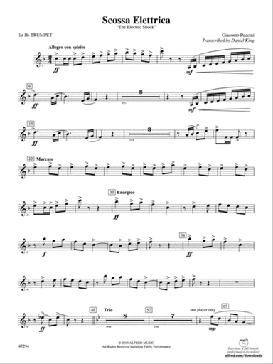 Scossa Elettrica: 1st B-flat Trumpet