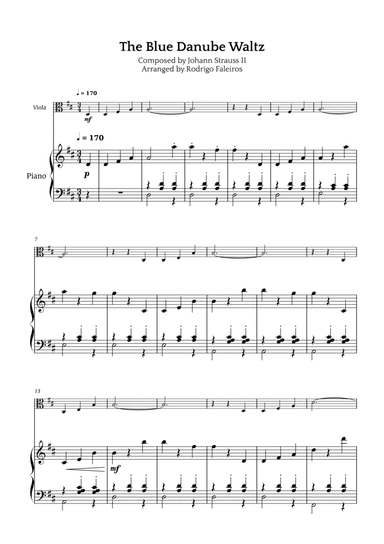 The Blue Danube Waltz