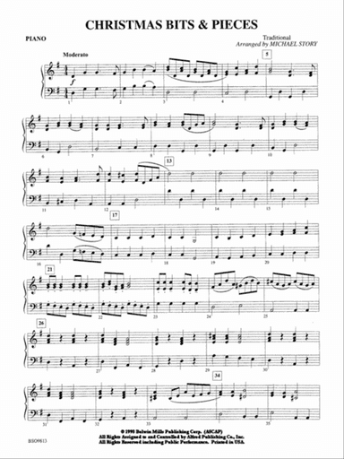 Christmas Bits & Pieces: Piano Accompaniment