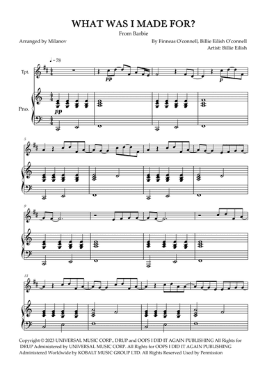 What Was I Made For?