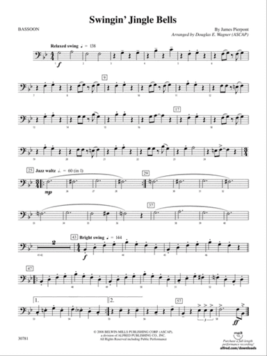 Swingin' Jingle Bells: Bassoon