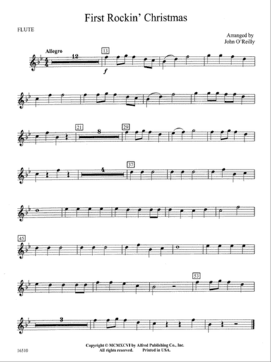 First Rockin' Christmas: Flute