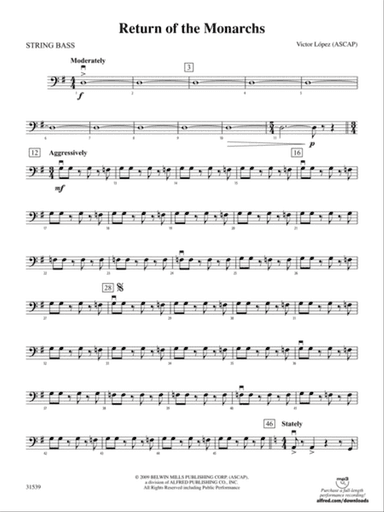 Return of the Monarchs: String Bass