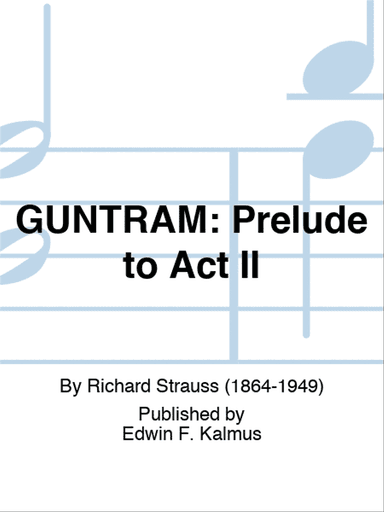 GUNTRAM: Prelude to Act II