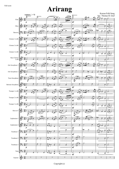 Arirang - Concert Band