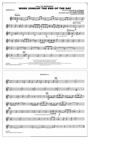 Work Song/At the End of the Day (Les Misérables) (arr. Jay Bocook) - Baritone T.C.
