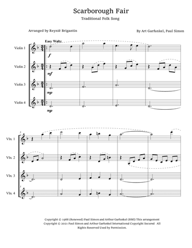 Scarborough Fair/canticle