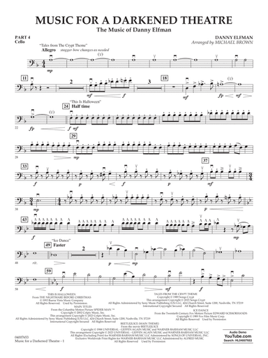Music for a Darkened Theatre (The Music of Danny Elfman) - Pt.4 - Cello
