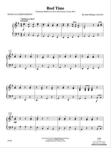 Reel Time: Piano Accompaniment