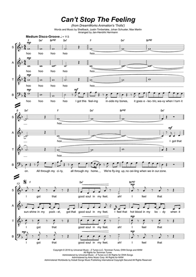 Can't Stop The Feeling!