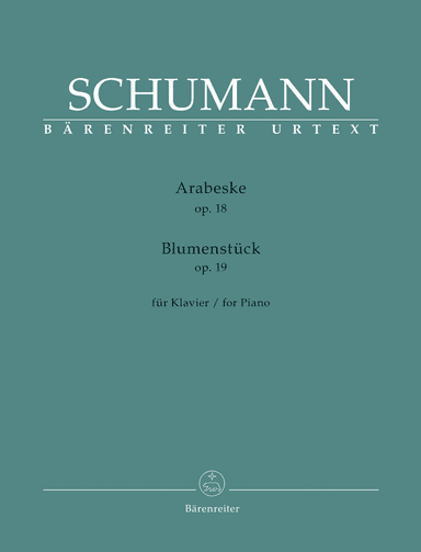 Arabeske, op. 18 / Blumenstück, op. 19 for Piano
