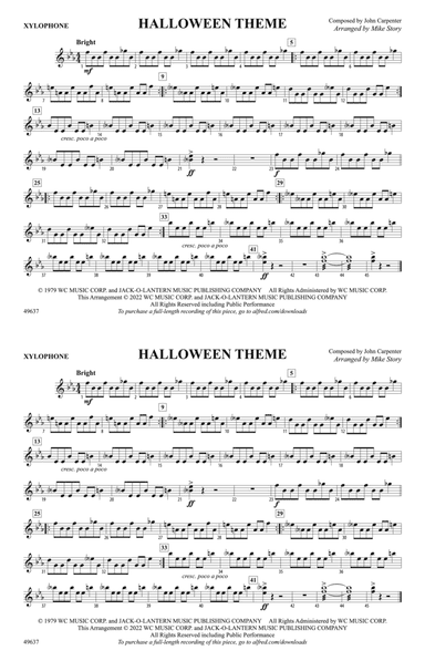 Halloween Theme: Xylophone