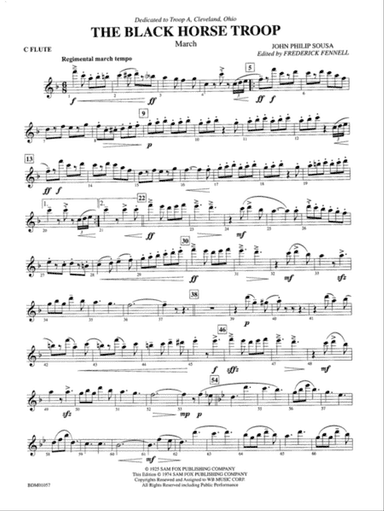 Black Horse Troop: Flute