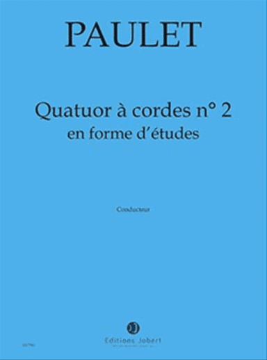 Quatuor a cordes No. 2 en forme d'etudes