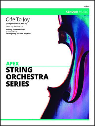 Ode To Joy (Symphony No. 9, Mvt. 4) (Full Score)
