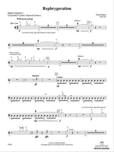 Rephrygeration: 2nd Percussion