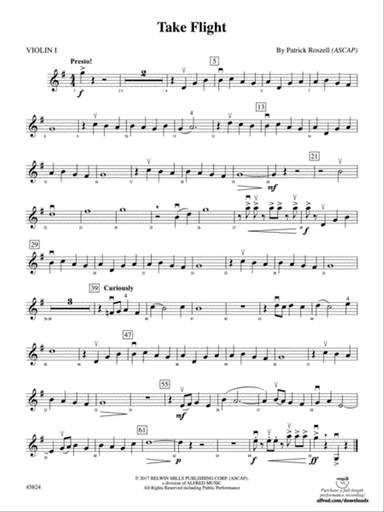 Take Flight: 1st Violin