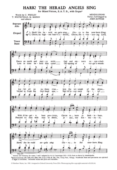 Hark! the herald angels sing