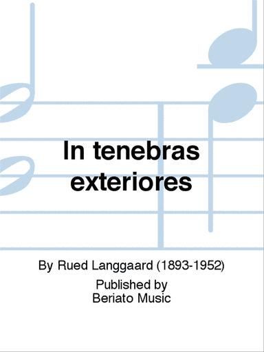 In ténebras exteriores