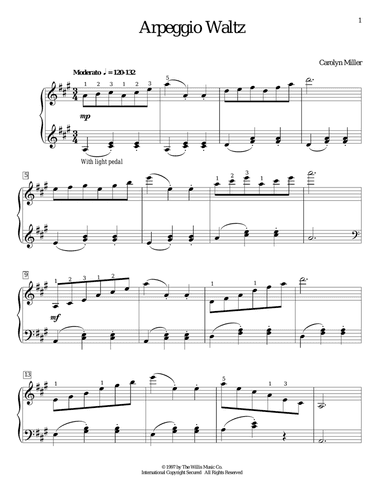 Arpeggio Waltz