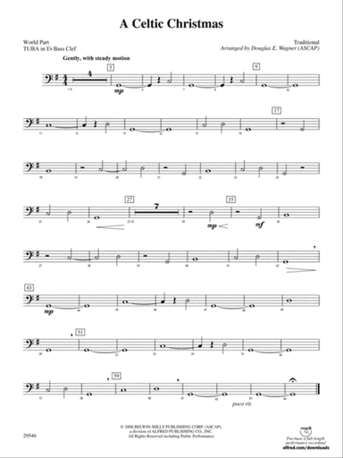 A Celtic Christmas: (wp) E-flat Tuba B.C.