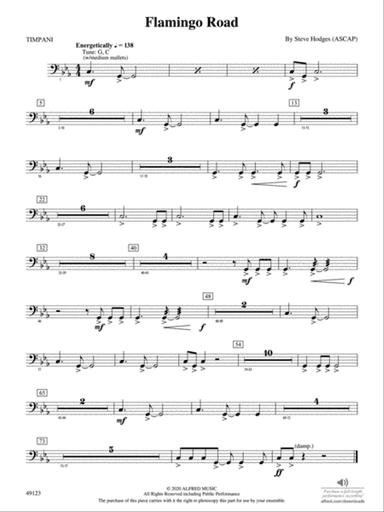 Flamingo Road: Timpani