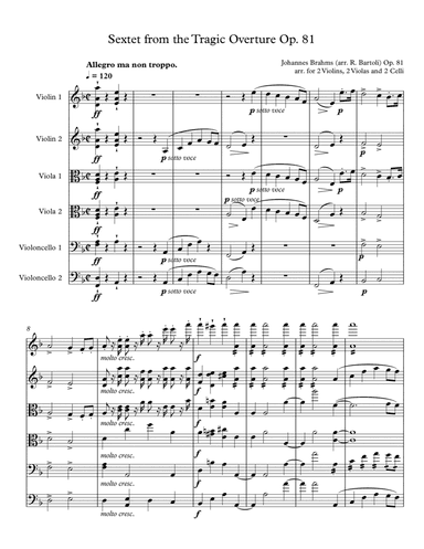 Brahms Tragic Overture