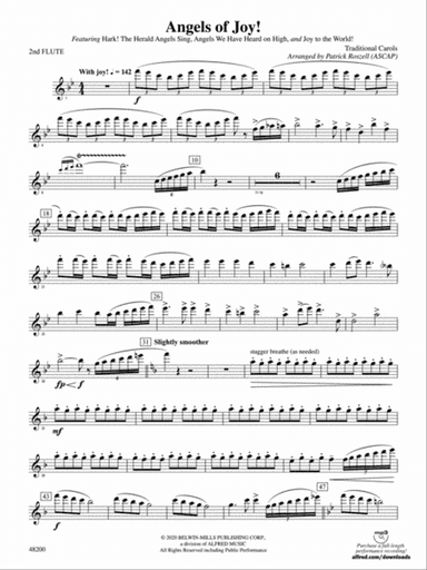 Angels of Joy!: 2nd Flute