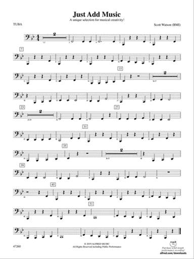 Just Add Music: Tuba