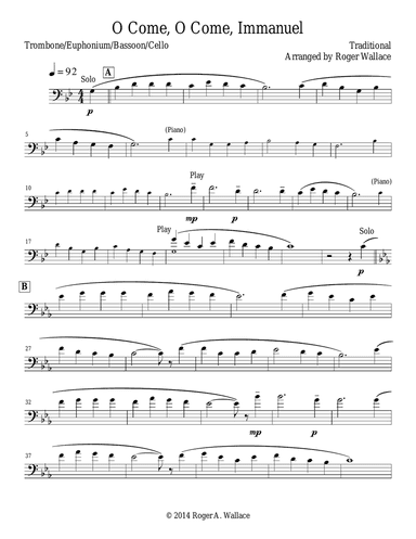 O Come, O Come, Immanuel (Emmanuel)
