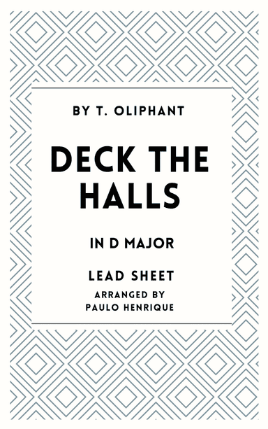 Deck the Halls - Lead Sheet - D Major
