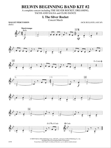 Belwin Beginning Band Kit #2: Mallets