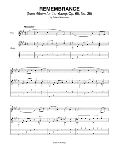 Remembrance (from Album for the Young)