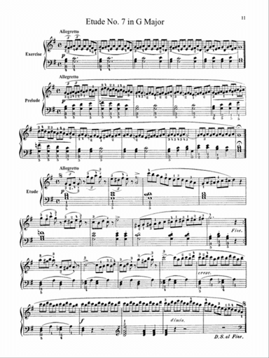 Bertini: Forty-nine Etudes, Op. 101 & 166
