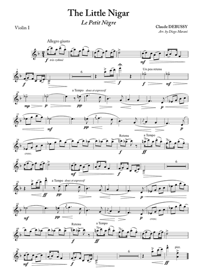 The Little Nigar for String Quartet