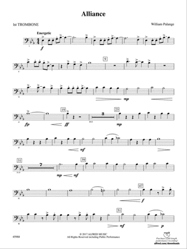 Alliance: 1st Trombone