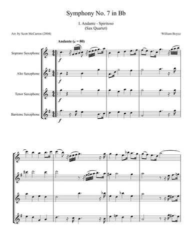 Symphony No. 7 in Bb