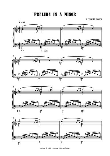 Prelude in A Minor