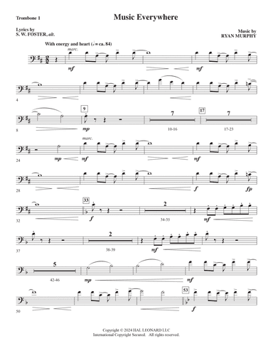 Music Everywhere - Trombone 1