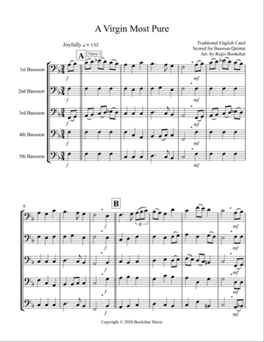 A Virgin Most Pure (Bassoon Quintet)