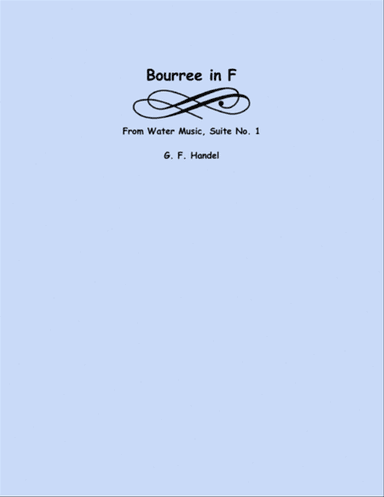 Bourree in F from Water Music