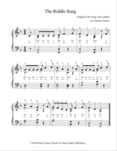 The Riddle Song