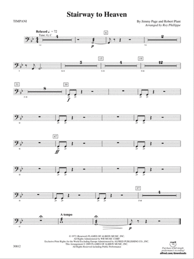 Stairway to Heaven: Timpani