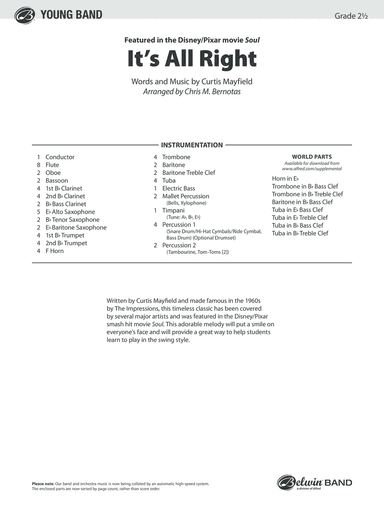 It's All Right: Score