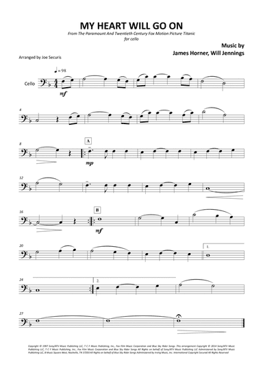 My Heart Will Go On (love Theme From 'titanic')