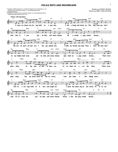 Polka Dots And Moonbeams