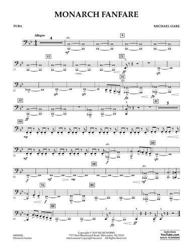 Monarch Fanfare - Tuba